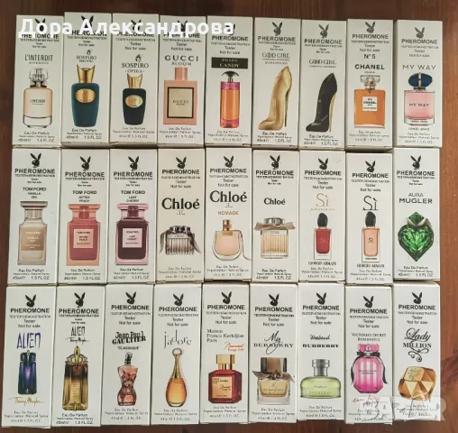 Парфюмни тестери с феромони, снимка 1