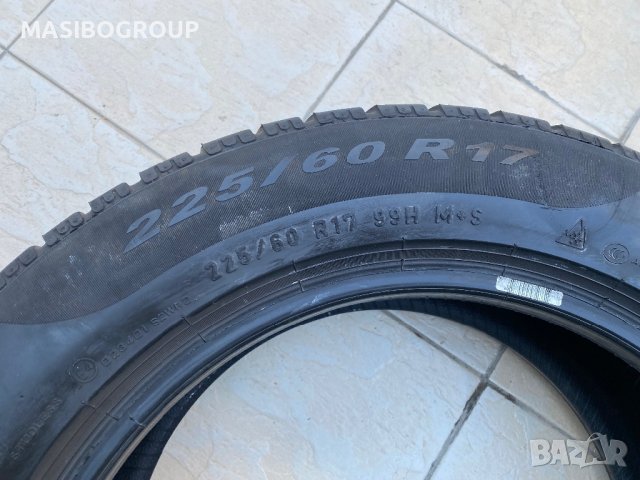 Гума зимни гуми 225/60/17” Pirelli SOTTOZERO RUN FLAT, снимка 5 - Гуми и джанти - 42540444