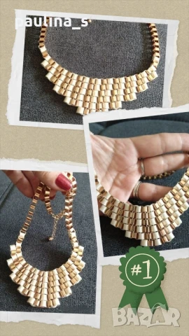 Лот от Шест различни броя / Гердани, чокър и бижутерийни комплекти , снимка 13 - Колиета, медальони, синджири - 37477020