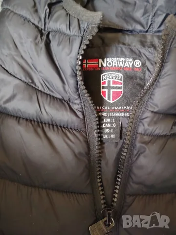 Зимно мъжко яке НОВО Norway geographical (L) , снимка 3 - Якета - 56128196