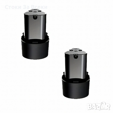 Комплект безжичен винтоверт с 2 батерии и LED, снимка 4 - Винтоверти - 53709597