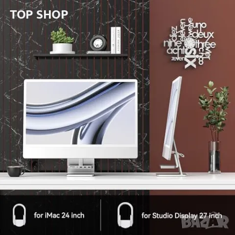 Нов iMac USB Адаптер Hub Поддържа 10Gbps 27 инча дисплей, снимка 7 - Друга електроника - 49443979