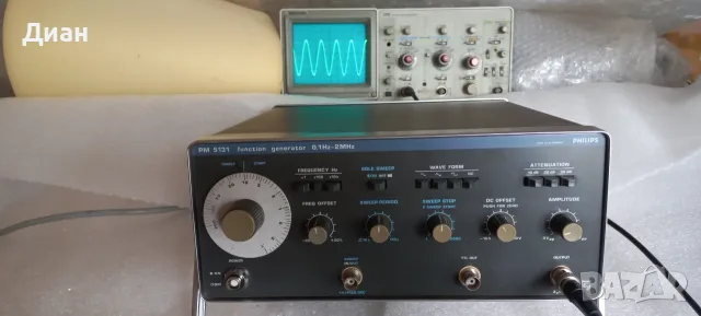 Функционален генератор Philips PM 5131, снимка 9 - Друга електроника - 55993159