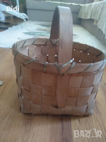 Ретро кошница, снимка 3 - Декорация за дома - 51570497