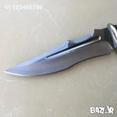 Стабилен и тежък ловен нож, кания 190 х305, снимка 3 - Ножове - 50553667