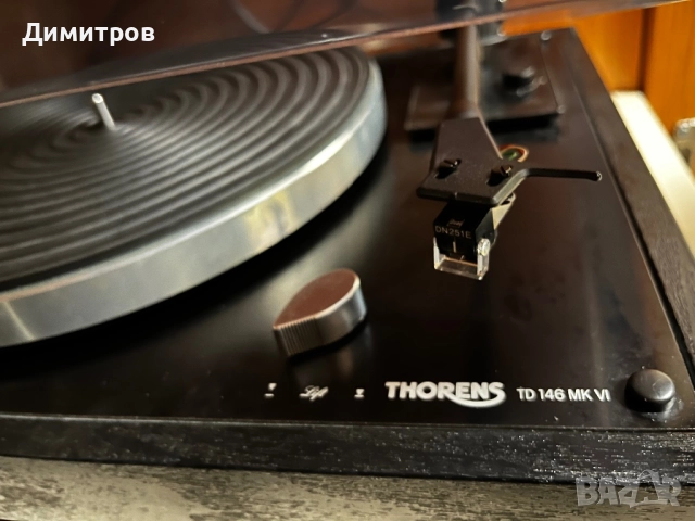 Грамофон Thorens TD 146 MK VI, снимка 3 - Грамофони - 51746560