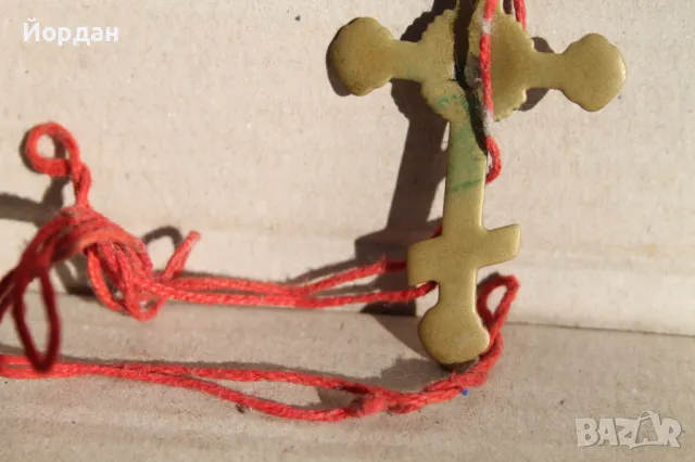 Стар Руски бронзов кръст, снимка 7 - Антикварни и старинни предмети - 48425695