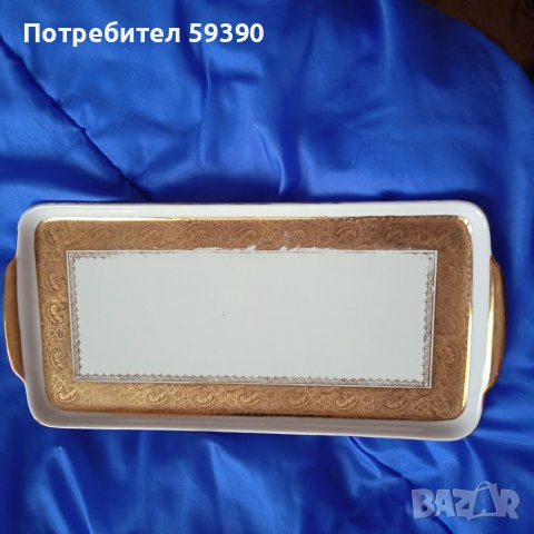 Порцеланов поднос , снимка 2 - Други - 39813477
