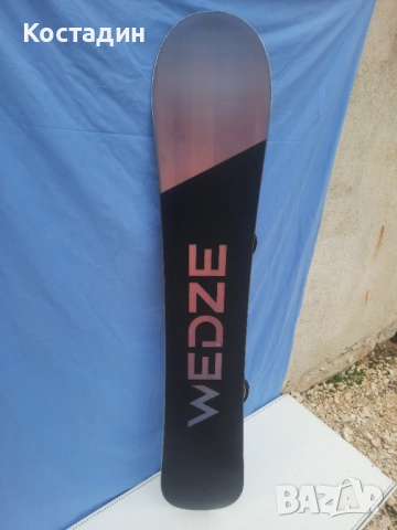 Сноуборд WEDZE 166см. с автомати , снимка 6 - Зимни спортове - 52471708