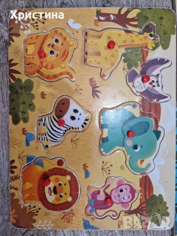 Лот от дървени пъзели , снимка 2 - Образователни игри - 52184947