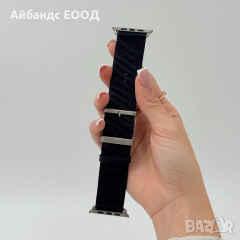 Hermès En Mer каишка за Apple Watch ULTRA/SE/11/10/9/8/7/6/5/4/3, снимка 4 - Аксесоари за Apple - 52158467