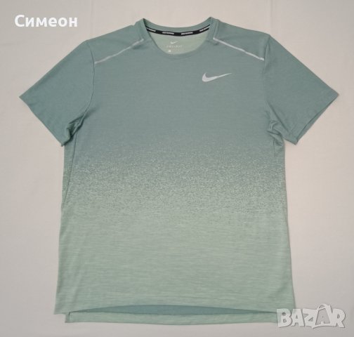 Nike DRI-FIT Breathe Tee оригинална тениска L Найк спортна фланелка, снимка 1 - Спортни дрехи, екипи - 42504293