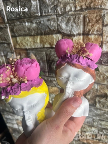 Ароматна сапунена аранжировка , снимка 4 - Подаръци за жени - 53694944