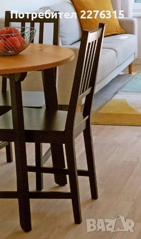 Два стола STEFAN от Икеа, снимка 3 - Столове - 52336396