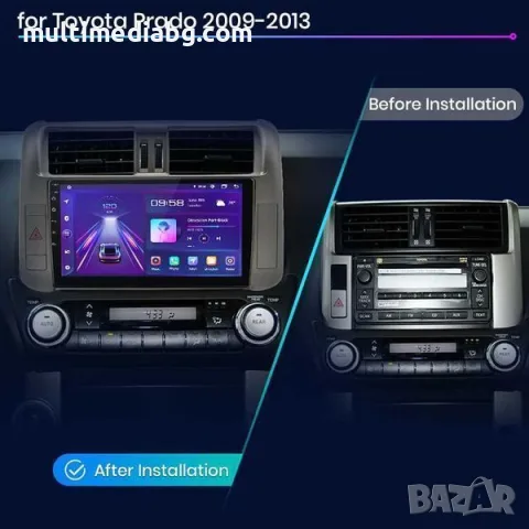 Toyota Land cruiser 150 Prado 2009-2013 Мултимедия Навигация Android, снимка 3 - Аксесоари и консумативи - 49855886