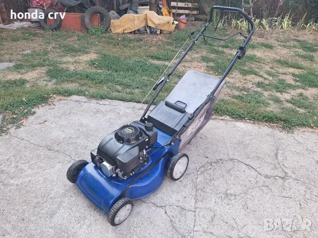 Косачка Einhell 5 к.с. моторна самоходна мулчираща с кош