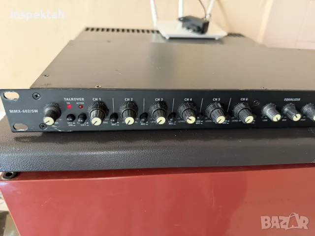 IMG Stage Line MMX-602/SW 2 миксер, снимка 2 - Ресийвъри, усилватели, смесителни пултове - 56374584