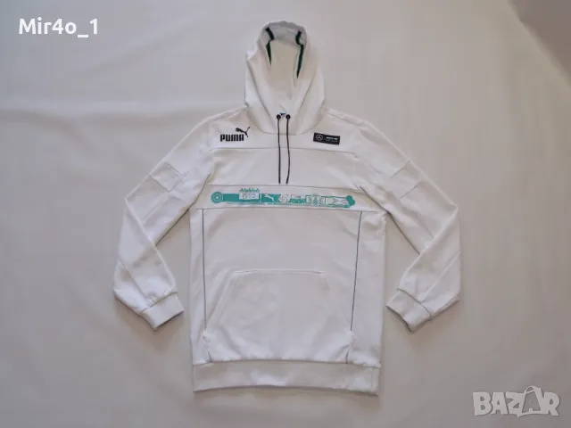 суичър puma mercedes amg худи горнище суитчър елек блуза фанела оригинален спортен авто мото мъжки S