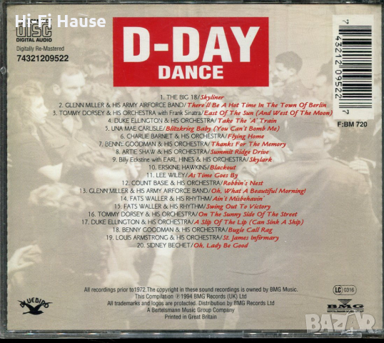 D-Day Dance, снимка 2 - CD дискове - 36222965