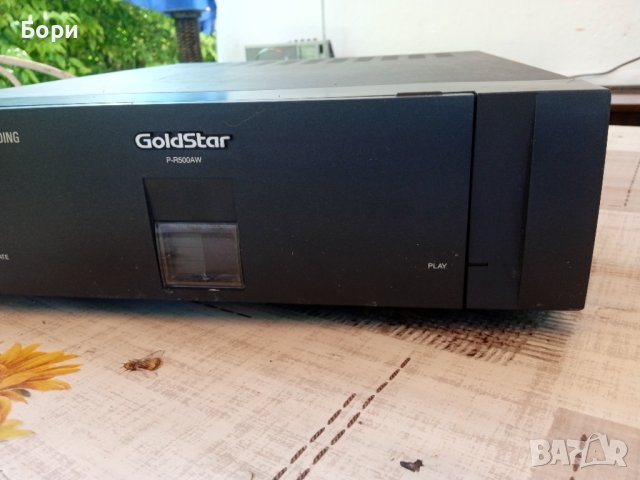 GoldStar P-R500AW VHS Видео, снимка 3 - Плейъри, домашно кино, прожектори - 41281216