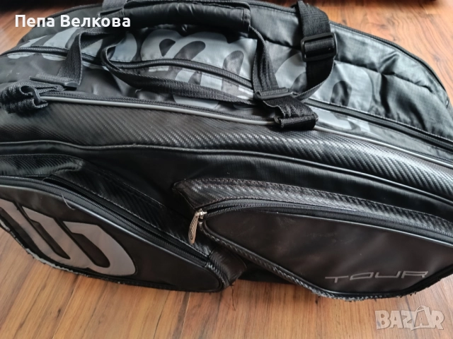 Сак за тенис Wilson, снимка 3 - Тенис - 52313691
