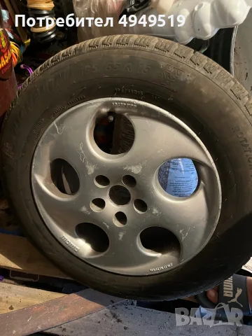 Лети джанти MOMO 15" 5х100 със зимни гуми Michelin Alpin 6 (за Голф 4, Ауди 3