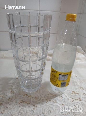 ваза кристална голяма 864, снимка 1