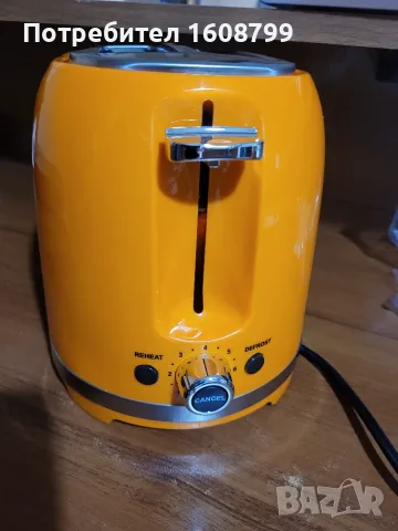 Тостер Cappy 700-850 W, снимка 4 - Тостери - 55983879