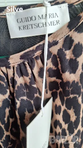 Нова тънка блуза Guido Maria, снимка 2 - Блузи с дълъг ръкав и пуловери - 50326241