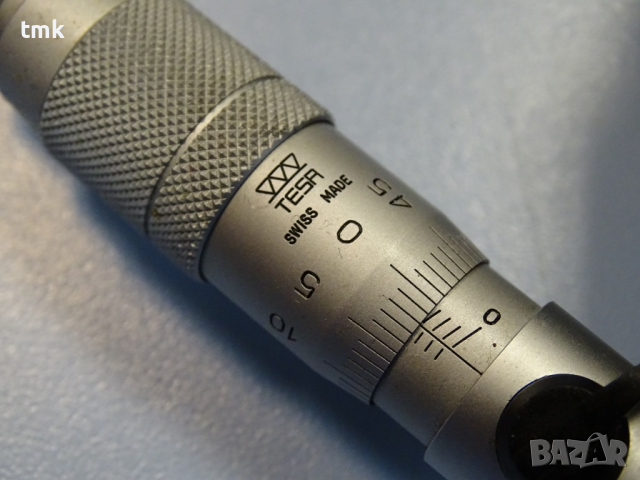 микрометричен винт TESA 0-25 mm, снимка 5 - Резервни части за машини - 36519775