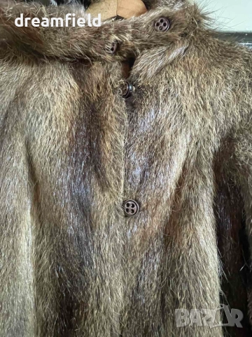 Предпразнична цена-Палто от нутрия, снимка 6 - Палта, манта - 52325780
