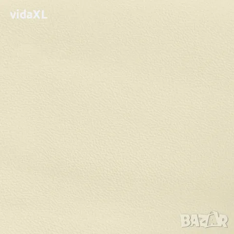 vidaXL Рамка за легло с табла без матрак, кремава, 120x200 см, снимка 8 - Спални и легла - 56147183