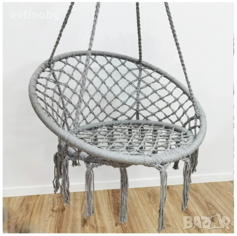 Висяща градинска люлка, снимка 5 - Градински мебели, декорация  - 53855953