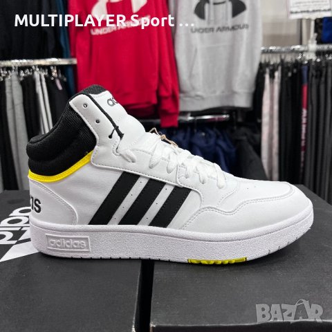  Adidas Hoops 3.0 Mid | Оригинални мъжки кецове, снимка 2 - Спортни обувки - 39472577