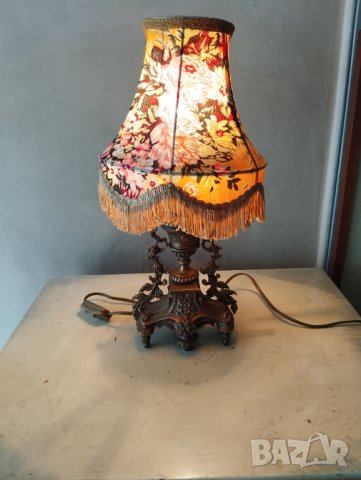 Барокова настолна лампа, снимка 4 - Настолни лампи - 41893186