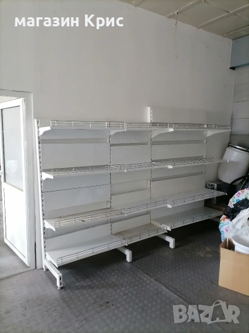 Стелажи за магазин, метален стелаж 