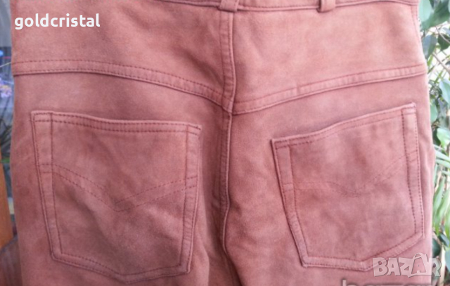 дамски панталон естествен велур с подплата, снимка 4 - Панталони - 11448945