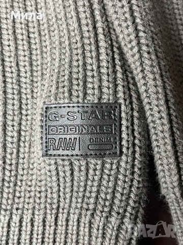 G-Star Raw - Мъжка плетена жилетка / пуловер - 10/10, снимка 3 - Пуловери - 53048026