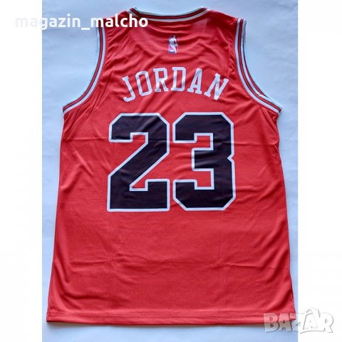 Мъжки Баскетболен Потник – NIKE NBA CHICAGO BULLS JORDAN 23;  размери: S и M, снимка 2 - Спортни дрехи, екипи - 35695094