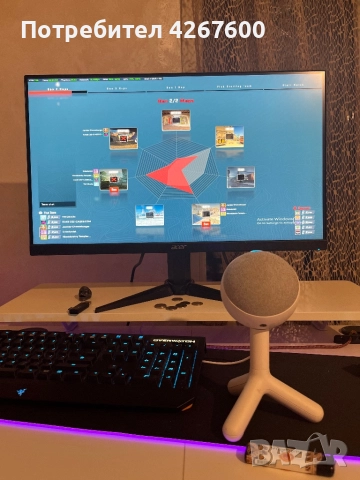 Acer gaming монитор 165hz