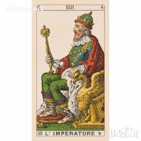 карти таро LOSCARABEO ANCIENT ITALIAN нови  , снимка 10 - Карти за игра - 35939430
