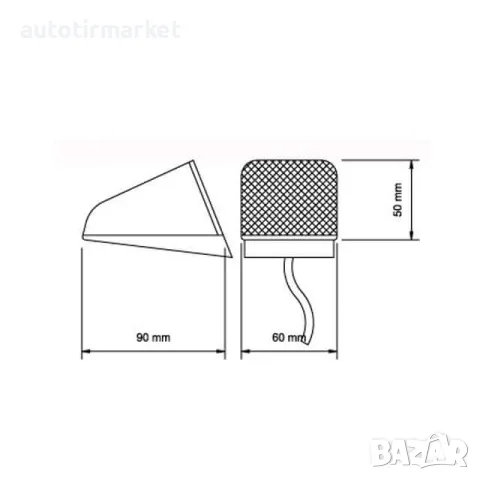 Габарит кабина Volvo – YÜCEPLAST YP-58, снимка 2 - Аксесоари и консумативи - 56051323