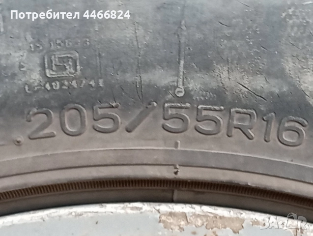 4 броя летни гуми с размер 205/55 R16 с лети джанти , снимка 2 - Гуми и джанти - 51999815