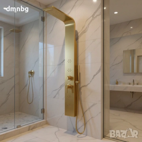 Хидромасажен душ панел от неръждаема стомана Golden Light SH22