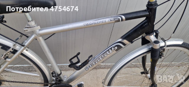 Алуминиев градски велосипед Pegasus колело 28", снимка 4 - Велосипеди - 53762343