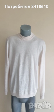 Hugo Boss  Wool / Knit Bjarno - L Mens Size L - XL  ОРИГИНАЛ! Мъжки Пуловер!