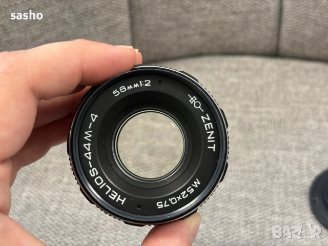 Хелиос 44-4 58мм f/2 за Никон, снимка 3 - Обективи и филтри - 53611284