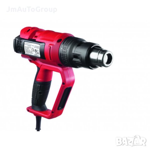 Пистолет за горещ въздух 2000W 2степ. LCD display + аксесоари в куфар RDI-HG24, снимка 1 - Други инструменти - 34772453