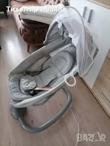 бебешка люлка-шезлонг , снимка 4 - Детски люлки - 47953006