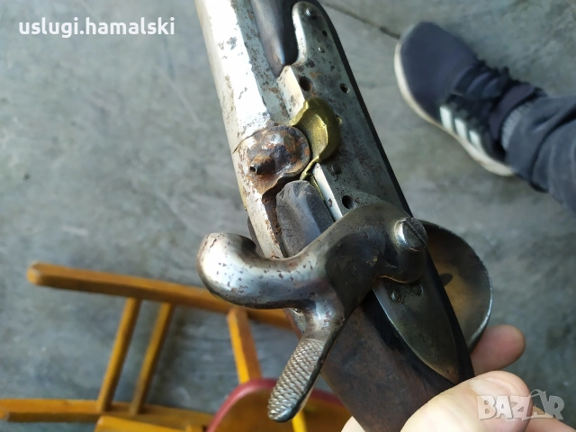 Стара капсулна/преднопълнеща пушка, снимка 8 - Антикварни и старинни предмети - 53590398